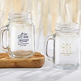 Kate Aspen Personalized Travel & Adventure Designs 12 oz. Mason Jars