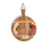 Toscana by Picnic Time "Ravi" Round Mango-Wood Charcuterie Board