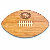 Officially-Licensed NFL Team Logo Pro-Football-Shaped Cutting Board