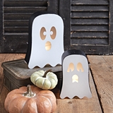 CTW Home Collection Set of Two Spirited Ghost Votive Luminaries