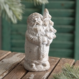 CTW Home Collection Father Christmas with Tree Concrete Figurine