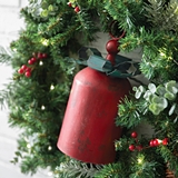 CTW Home Collection Red and Green Metal Holiday Harmony Bell/Ornament
