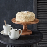 CTW Home Collection Traditional Wood-Turned Dessert Stand