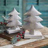 CTW Home Collection Set of Two Woodland Christmas Trees