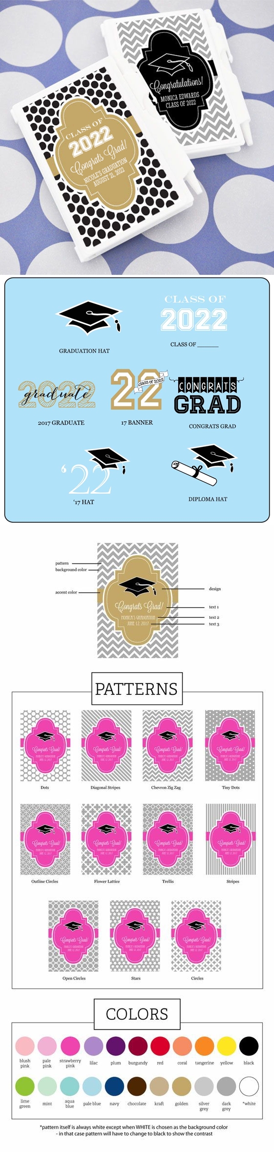 Marking A Milestone Personalized Graduation Notebooks