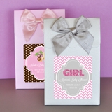 Shimmery Baby Shower Personalized Goody Bags (Set of 12)