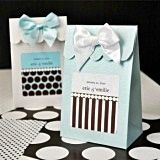 Dots and Stripes Personalized Goody Bags (Set of 12)