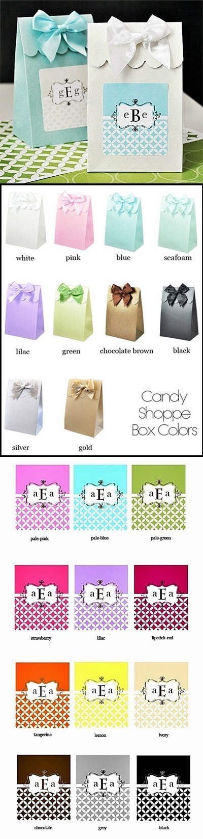 Mod Monogram Goody Bags (Set of 12)