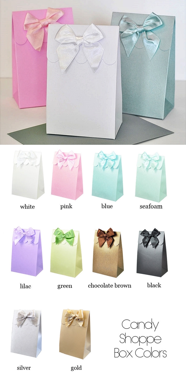 50 Pack Small Gift Bags with Handles, 6.2 X 3.5 X 2.4 Inch Bulk Kraft Paper  Good | eBay