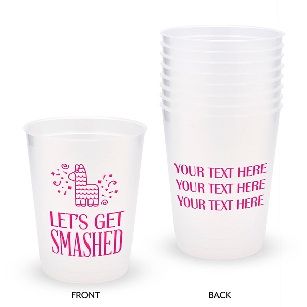 Personalized Pre-Wedding Frosted Plastic Cups – Rubi and Lib