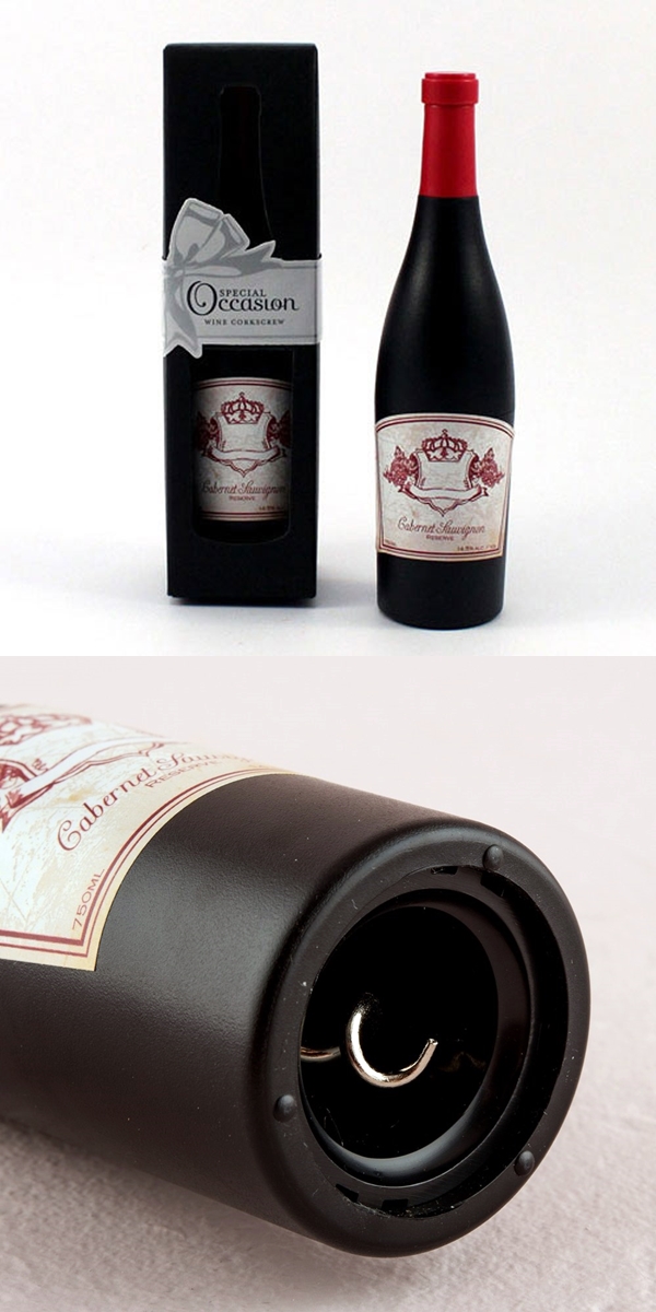 personalized wine bottle opener favors
