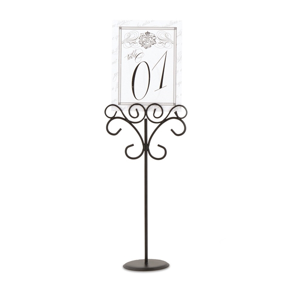tall table place card holders