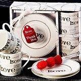 Language of Love Espresso Cup Favor Set (Pack of 2 Sets)