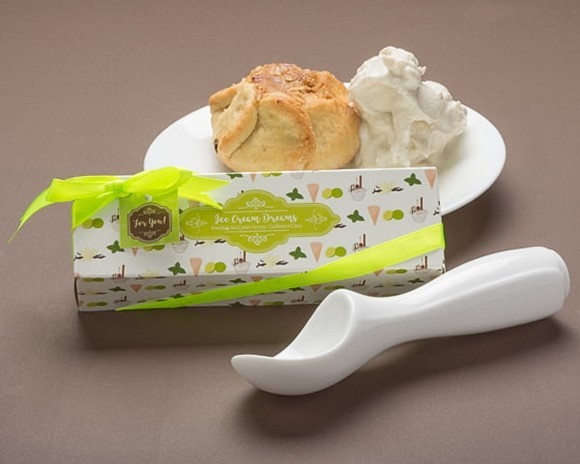 personalized ice cream scoop favors