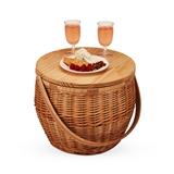 "Cask" Woven Willow Picnic Basket by Twine Living