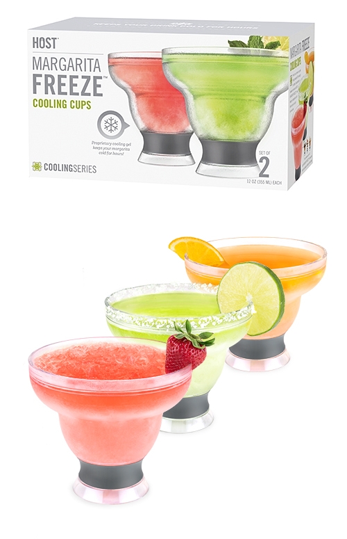 Host Margarita Freeze Cooling Cups (Set of 2)